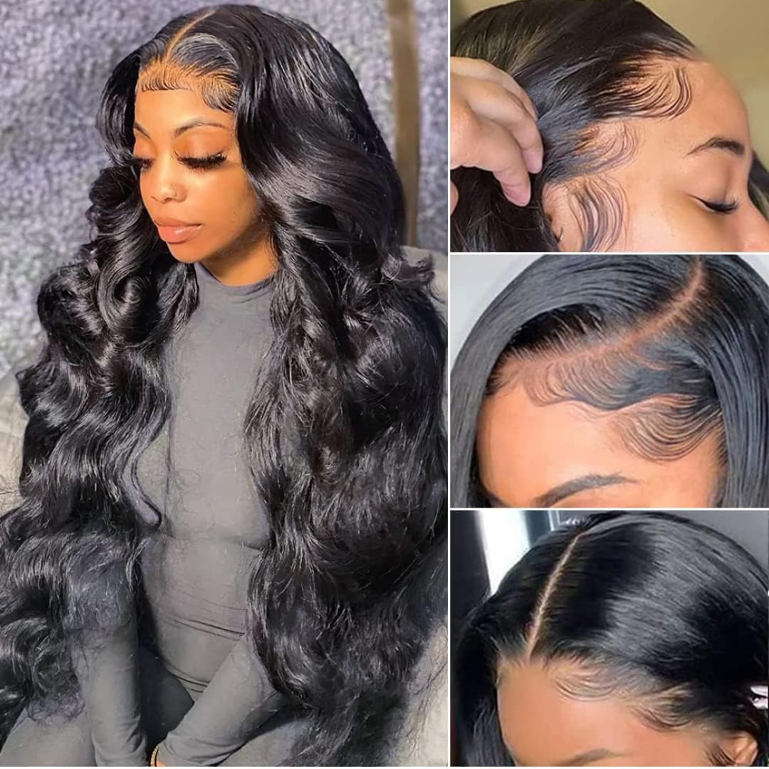 Lace deals front wig human hair